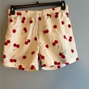 PacSun Cherry Patterned Swim Shorts